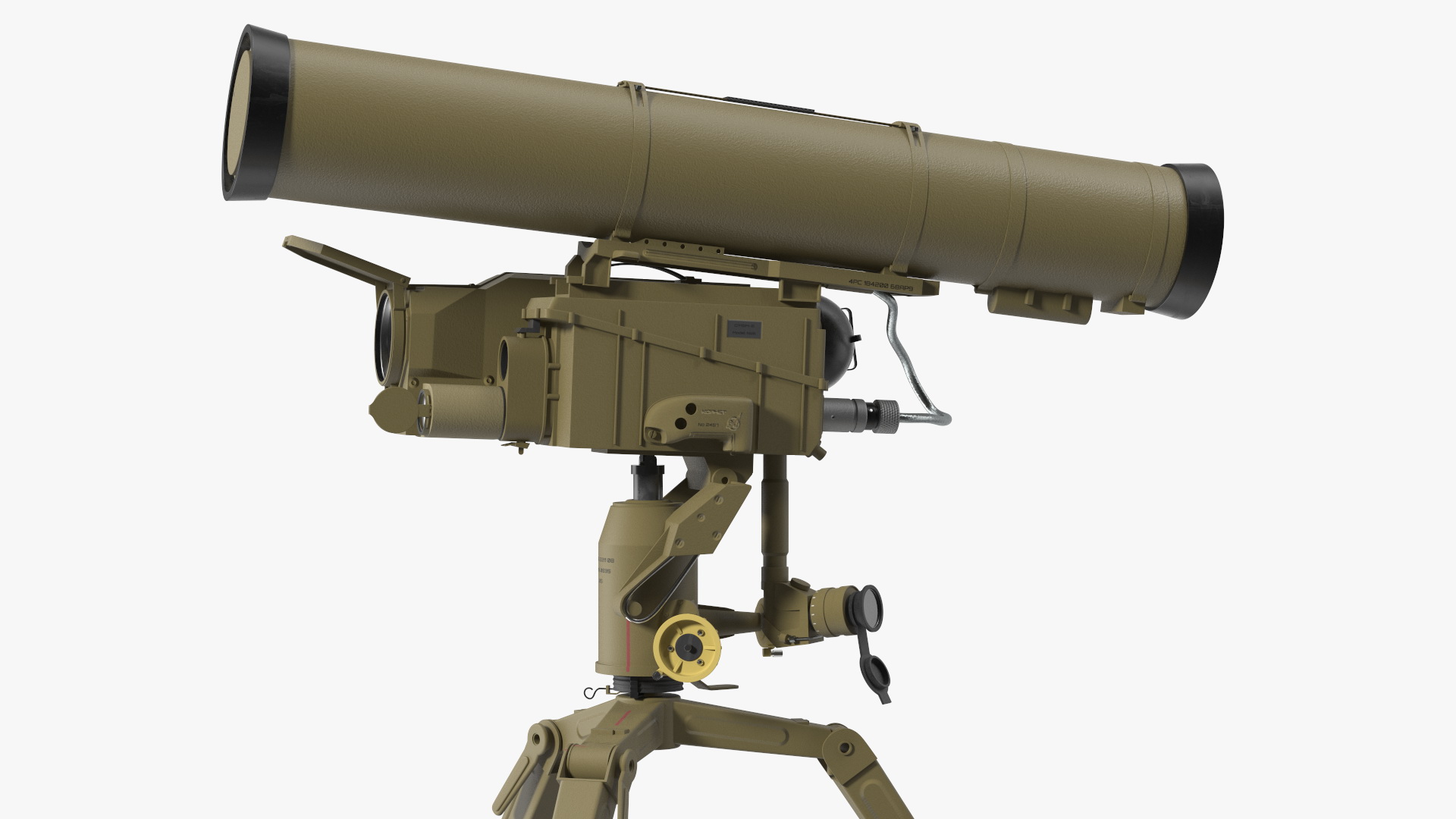 3D model Anti Tank Missile Complex AT-14 Spriggan