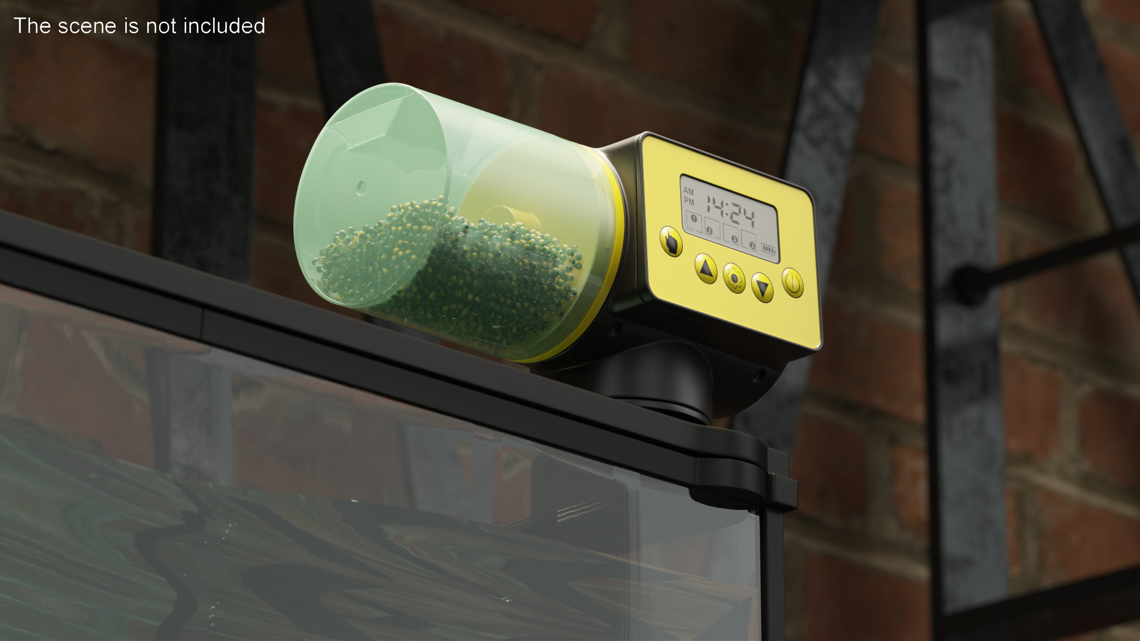 3D Automatic Fish Food Feeder