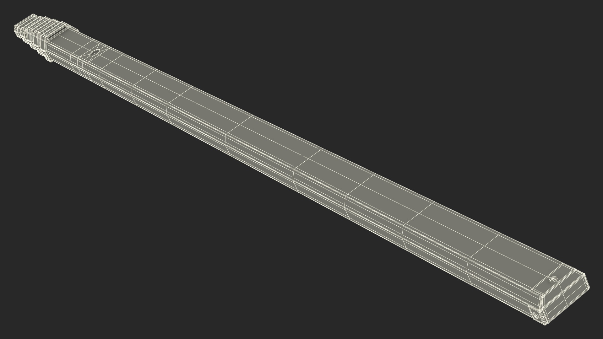 3D model Levelling Telescopic Rail