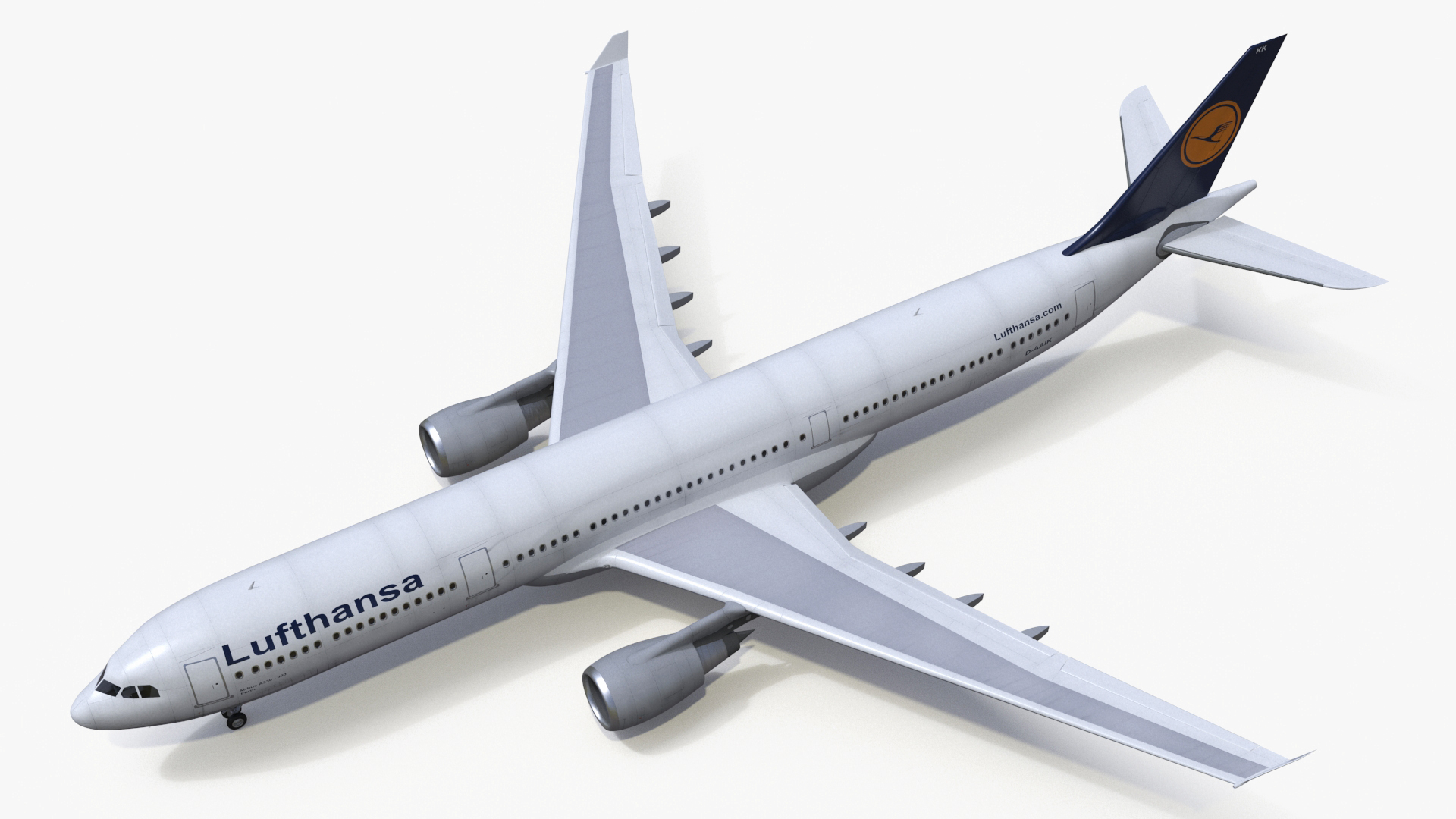 3D model Lufthansa Airbus A330-300