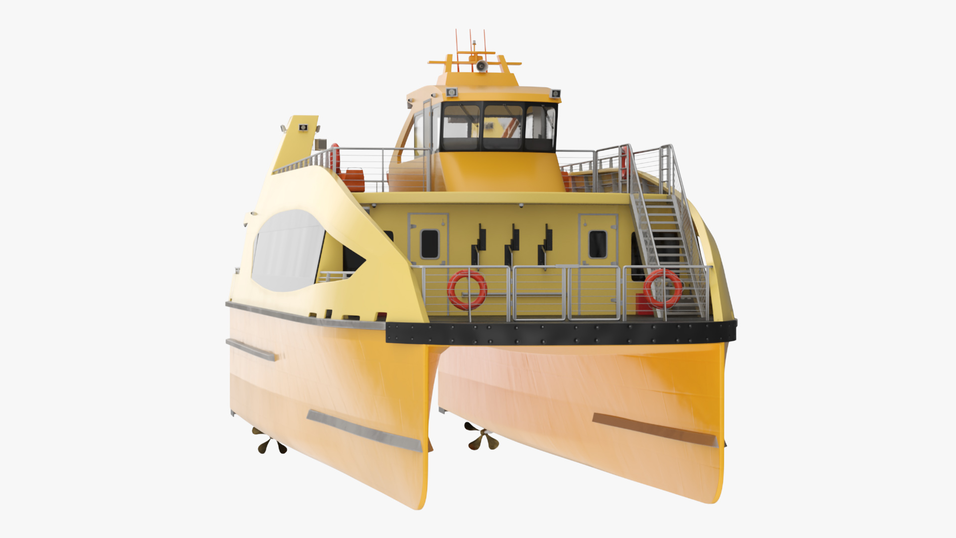 3D River Passenger Ferry