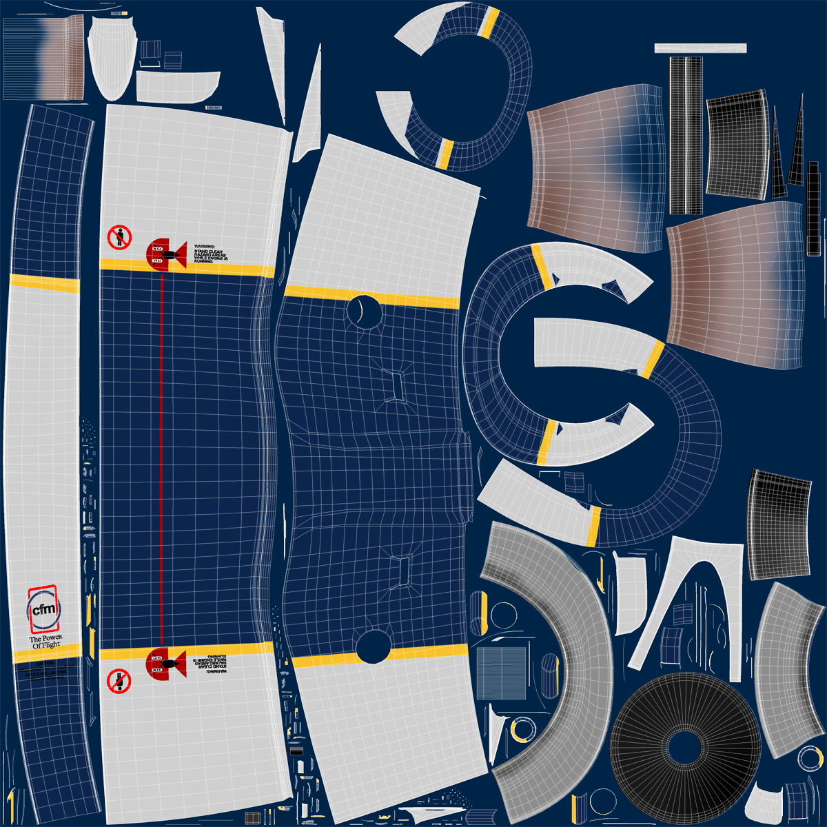 3D Boeing 737 700 with Interior Ryanair