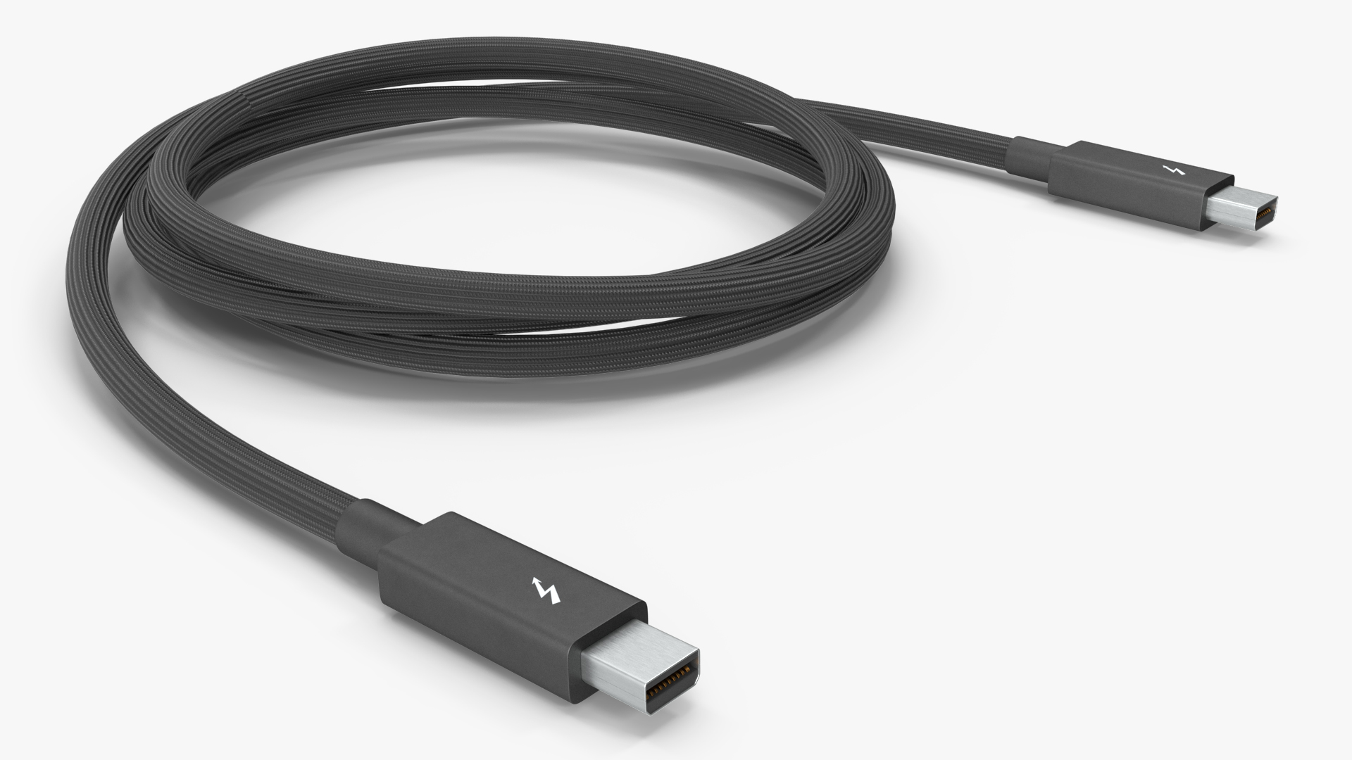 Apple Thunderbolt Cable Black 3D model