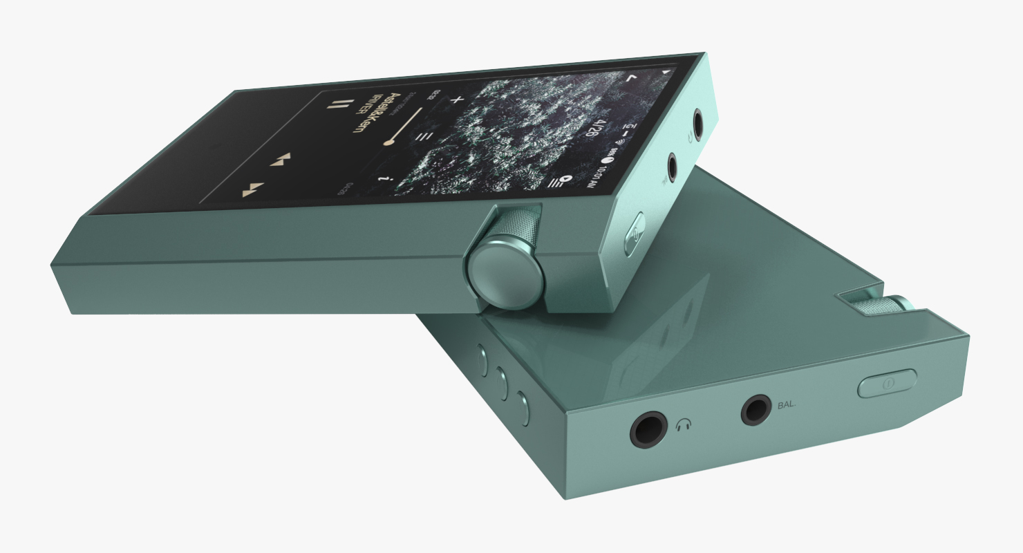 Portable Music Player Astell and Kern AK70 3D