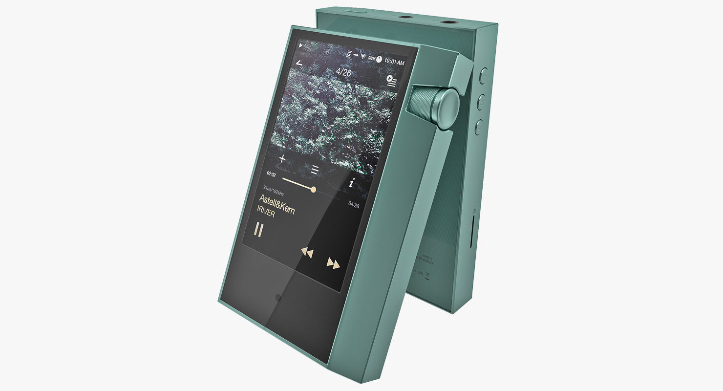 Portable Music Player Astell and Kern AK70 3D