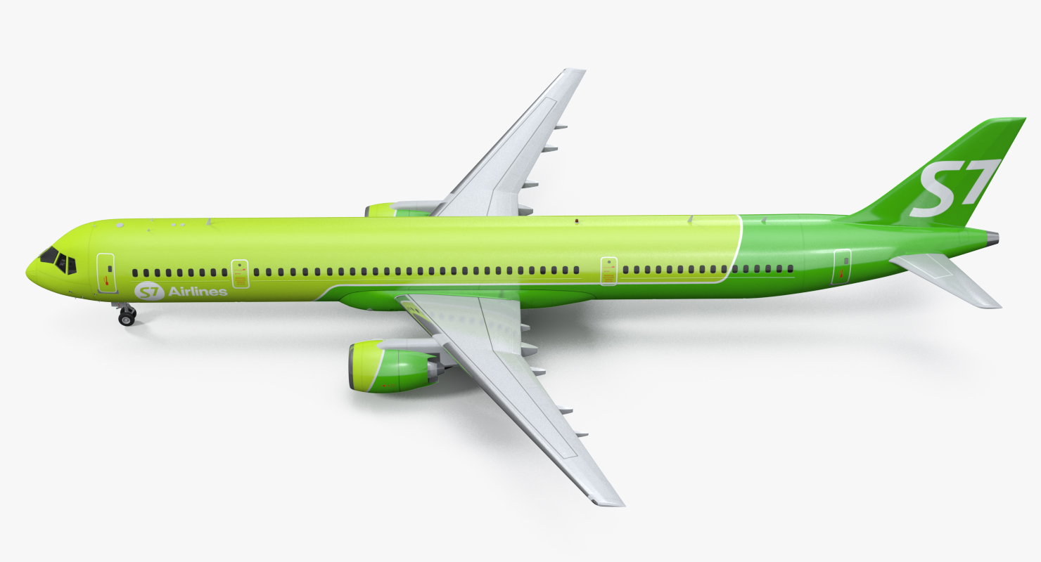 MC 21 S7 Airlines 3D