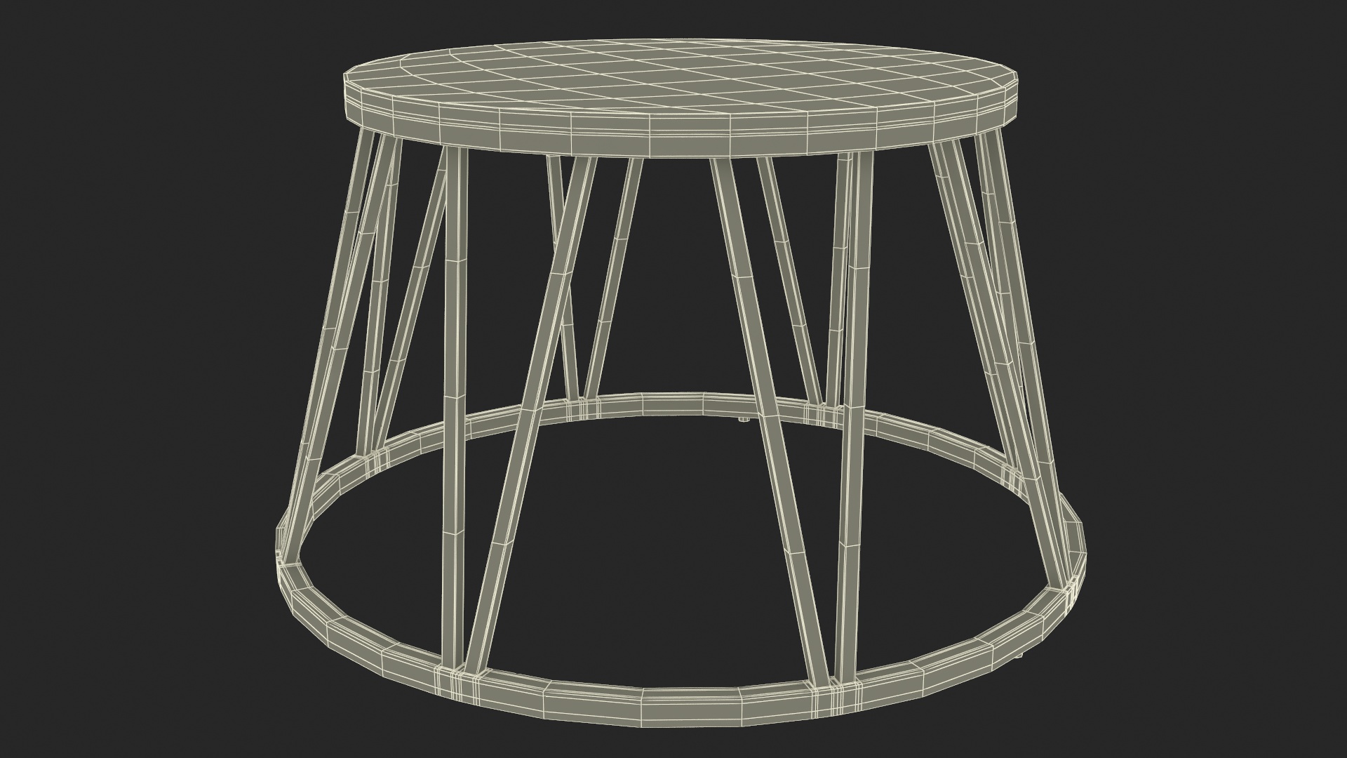 3D model Circus Animal Podium