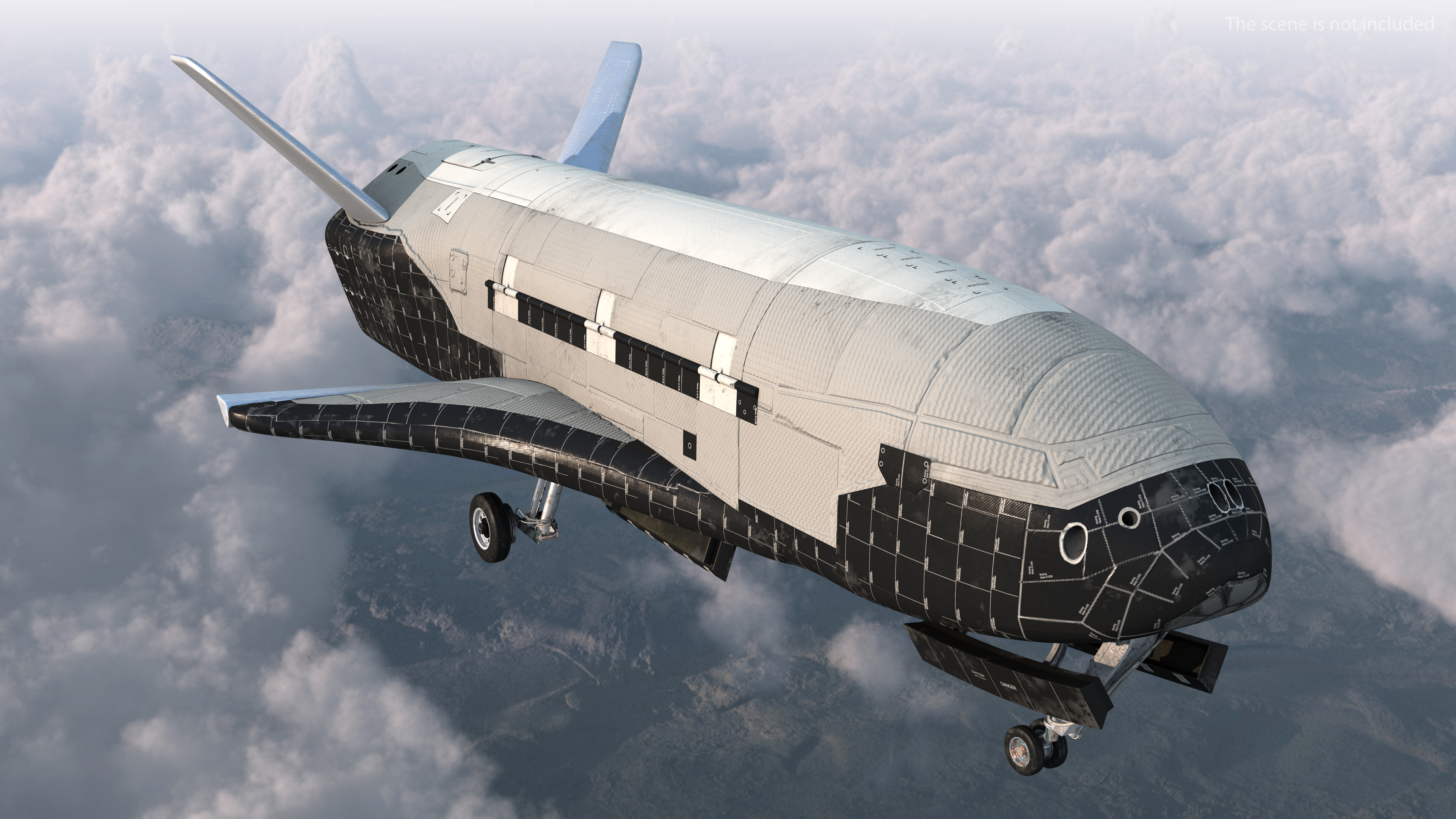 Reusable Robotic Spacecraft 3D