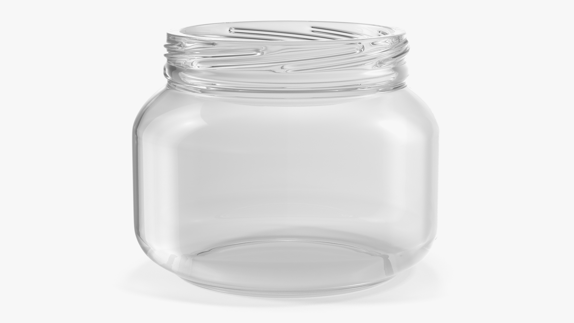 3D Baby Food Jar 71g Empty model