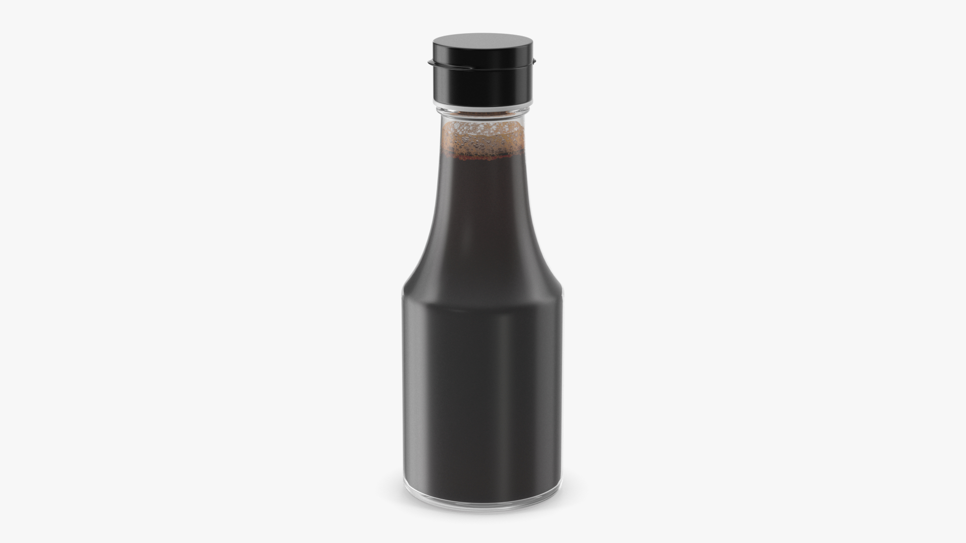 Bottle of Dark Soy Sauce 3D model