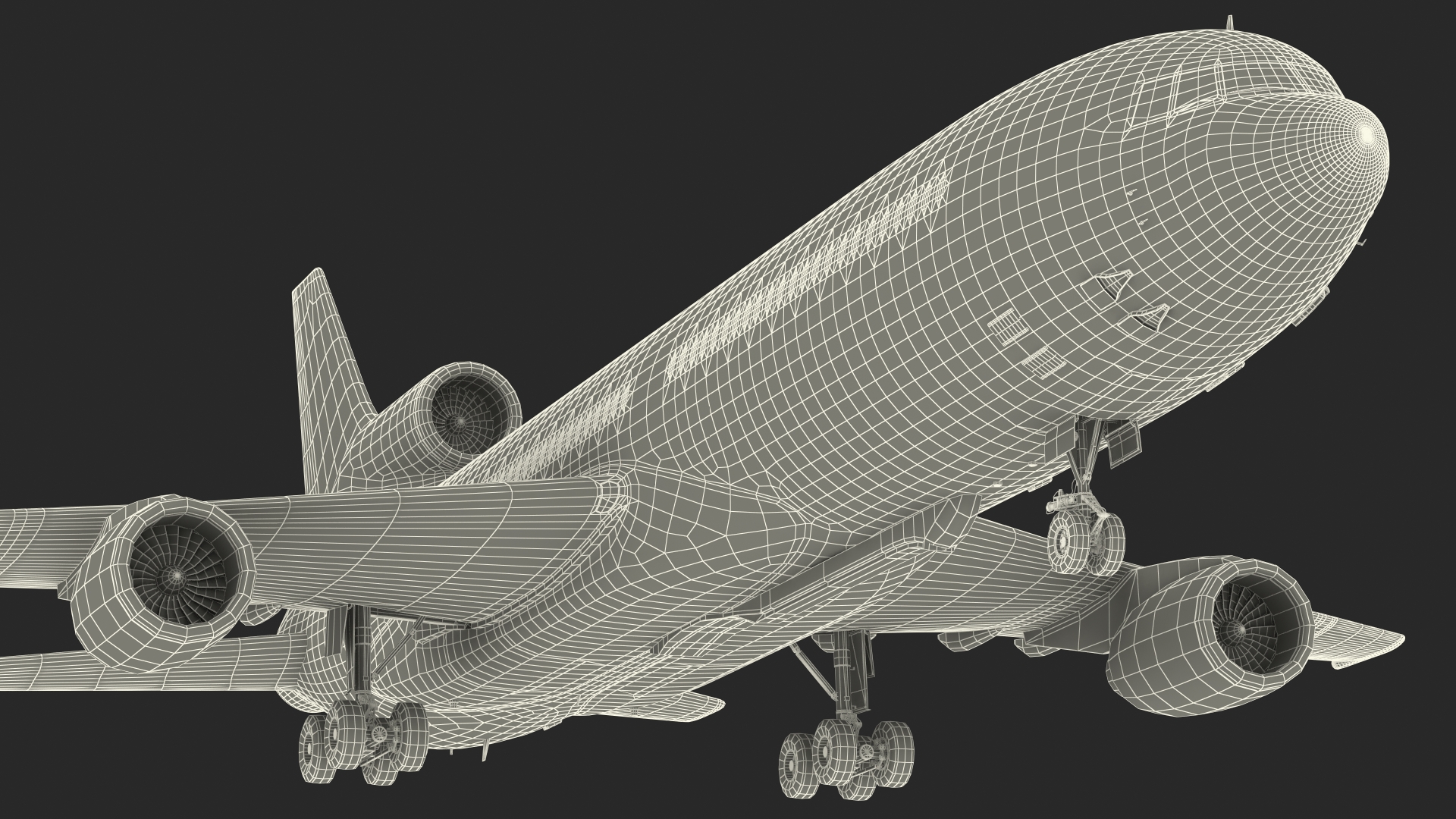 Lockheed L1011 Stargazer 3D model