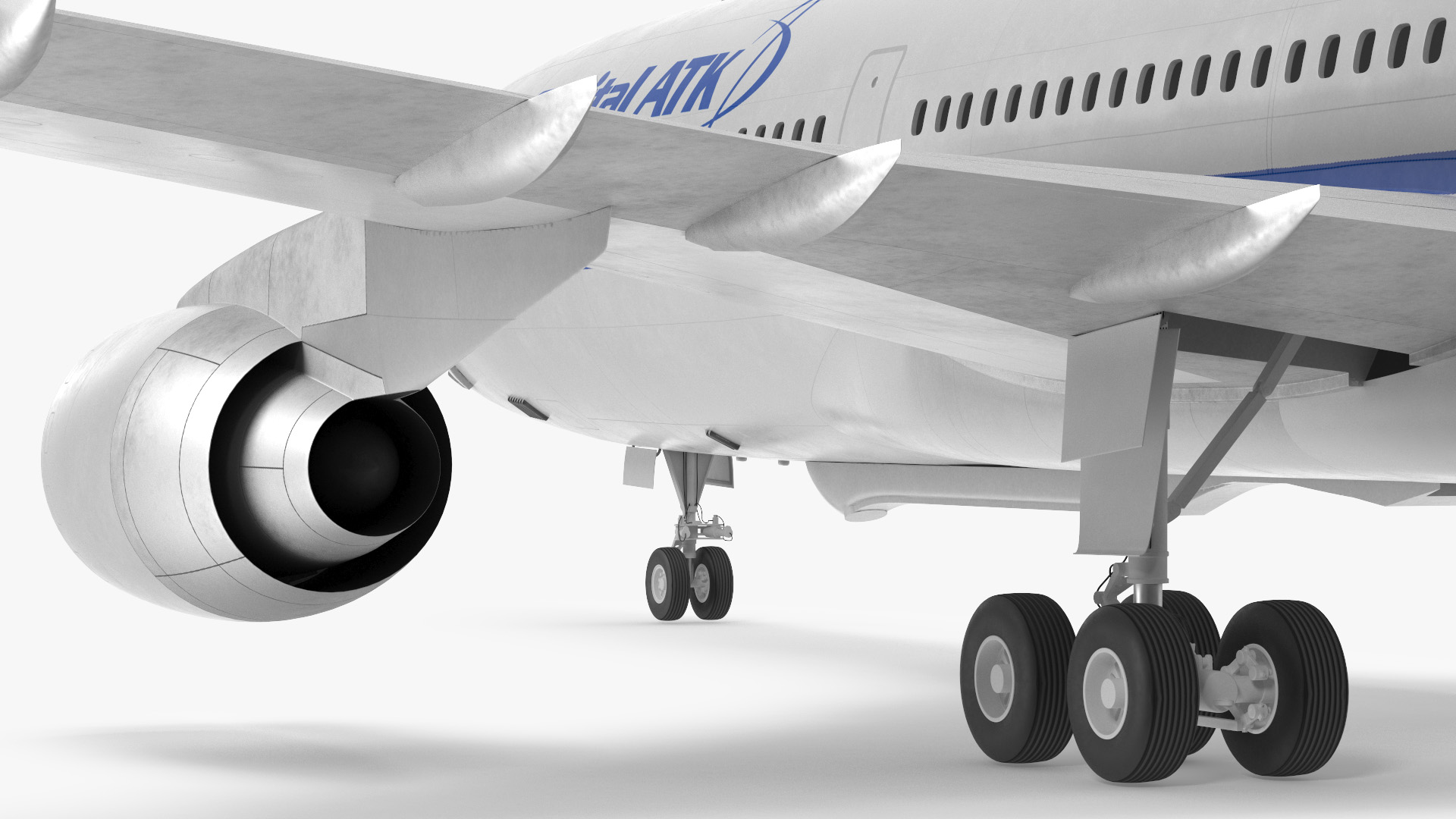 Lockheed L1011 Stargazer 3D model