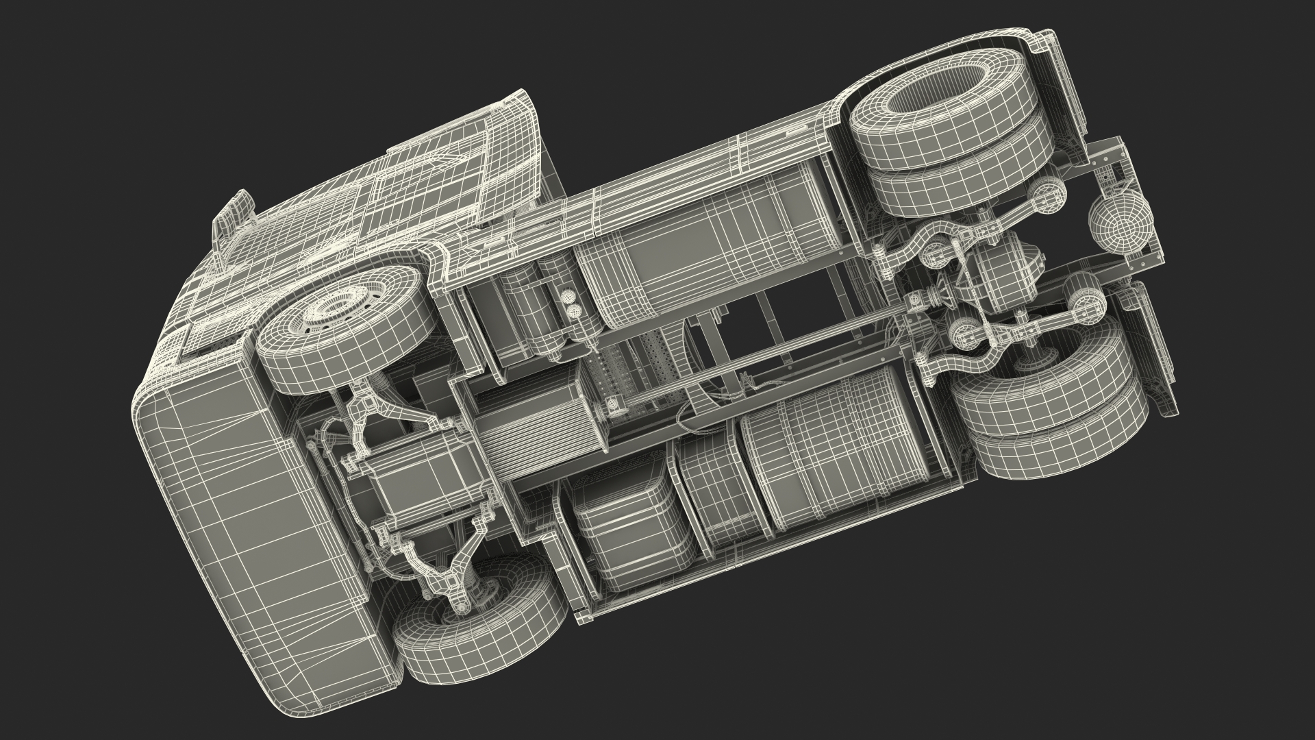 3D model Volvo FH16 750 Globetrotter Truck Rigged