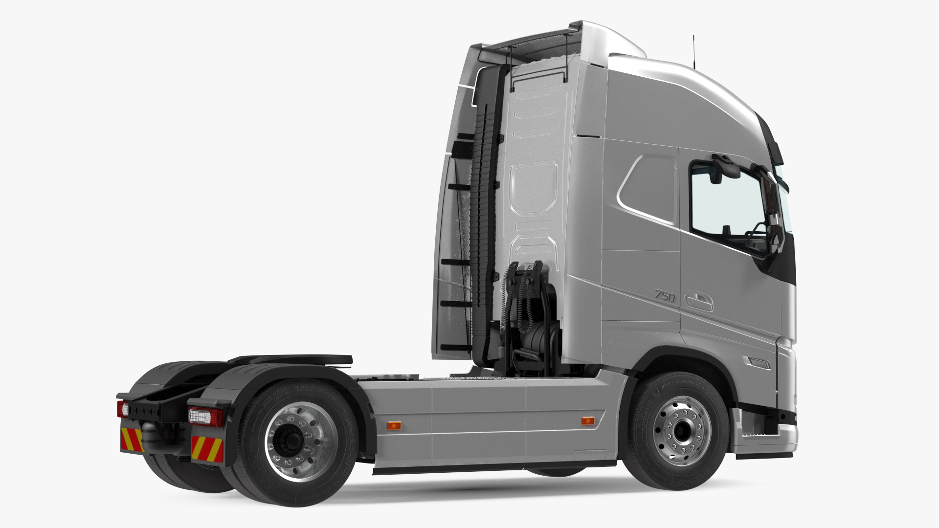 3D model Volvo FH16 750 Globetrotter Truck Rigged