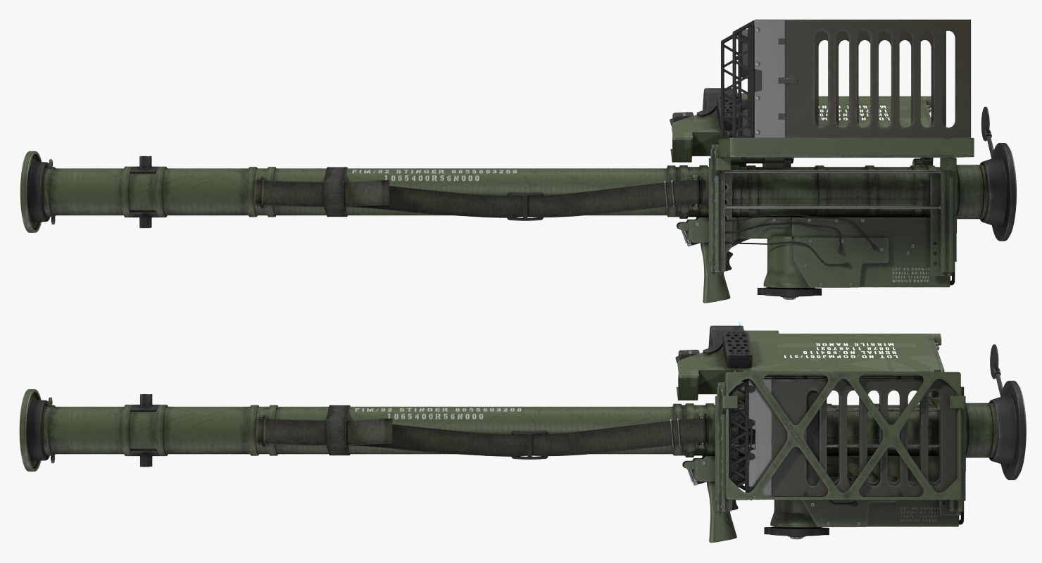 3D FIM 92 Stinger Rigged