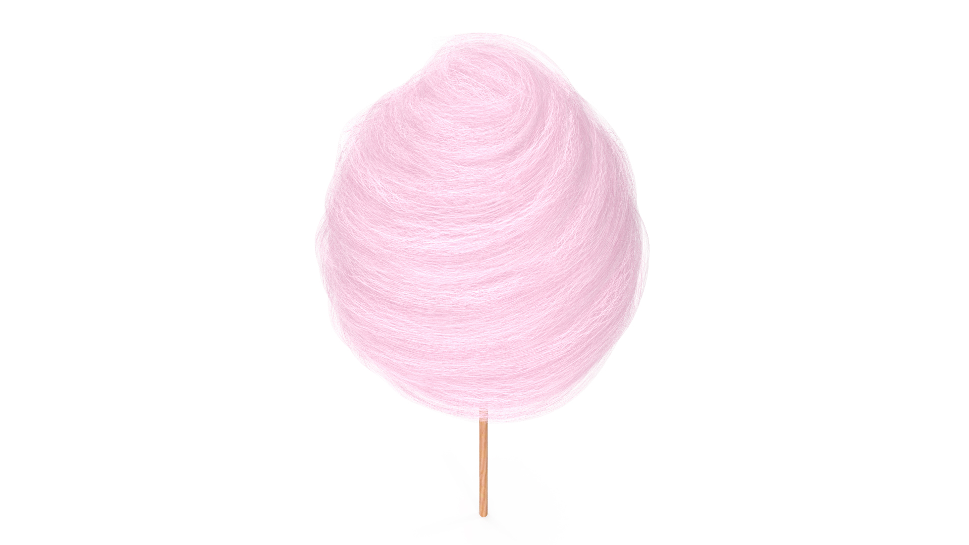 Pink Cotton Candy 3D