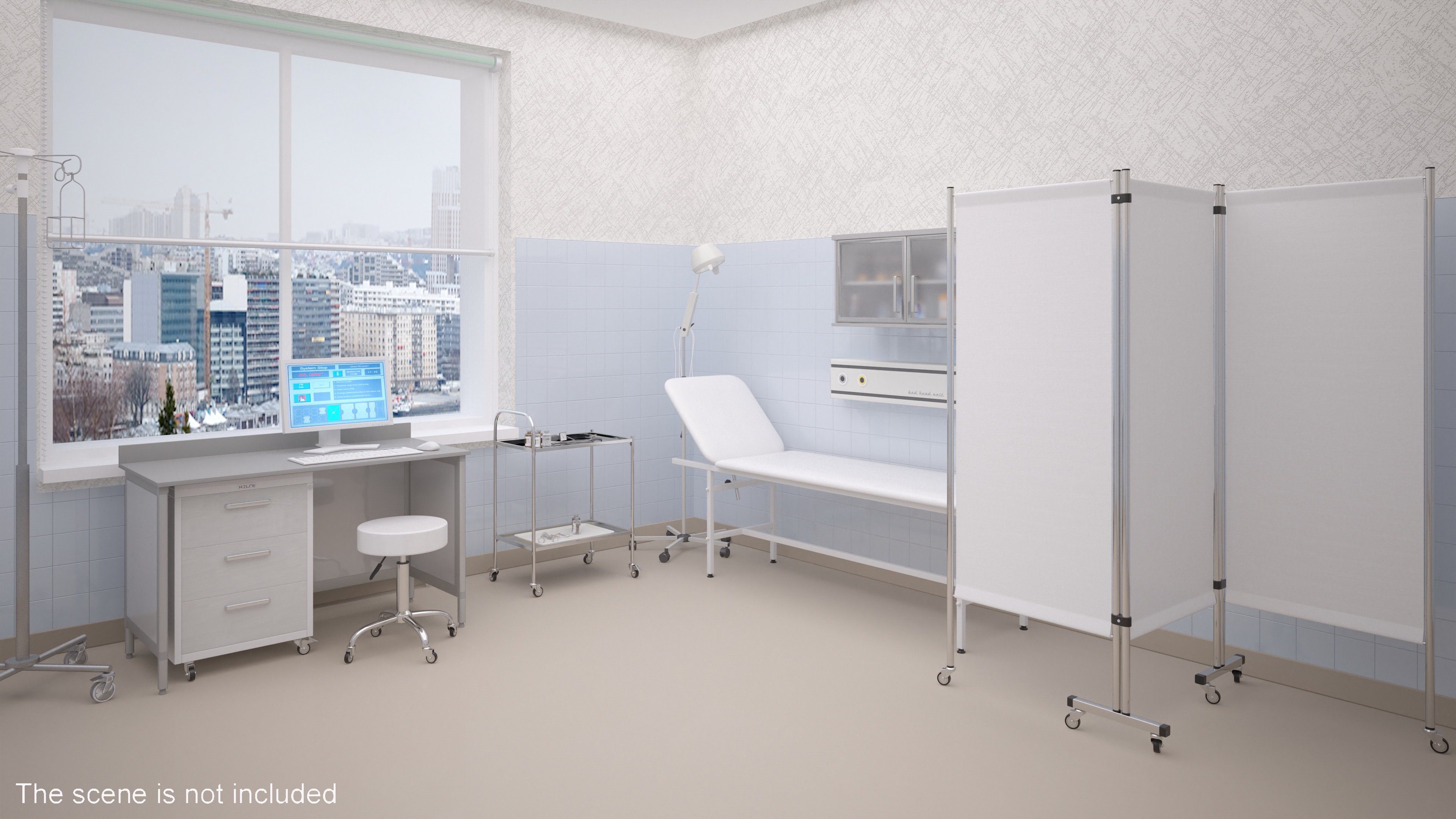 3D Medical Furniture for Doctors Office