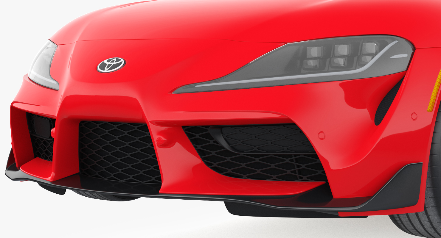 Toyota Supra 2019 Rigged 3D model