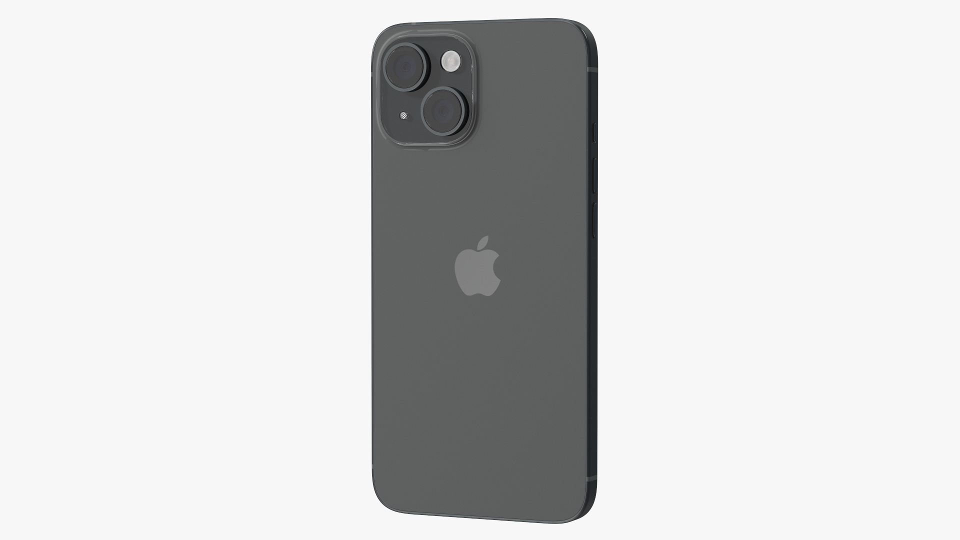 3D Apple IPhone 15 Plus Black