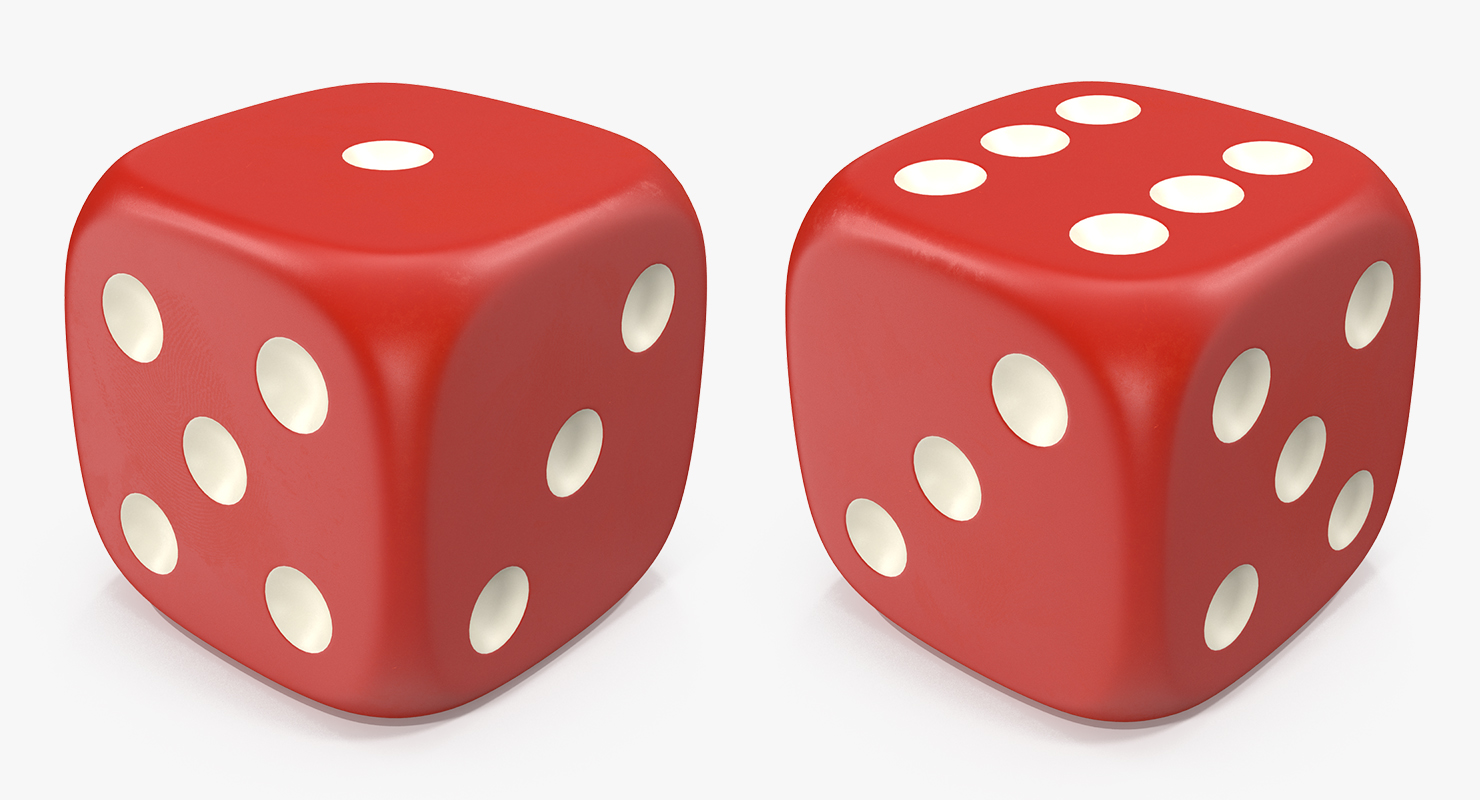 6 Edged Dice 3D