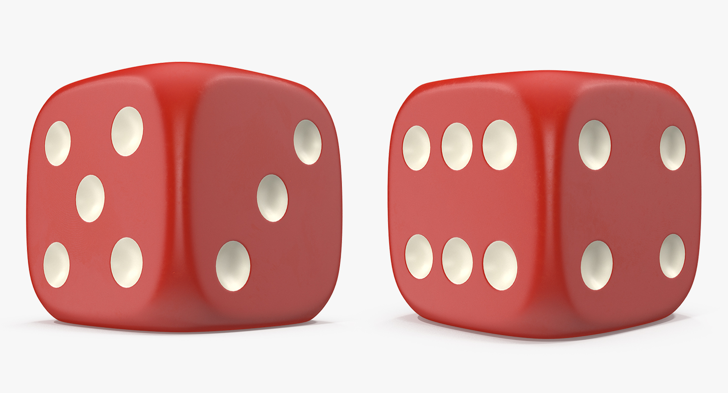 6 Edged Dice 3D