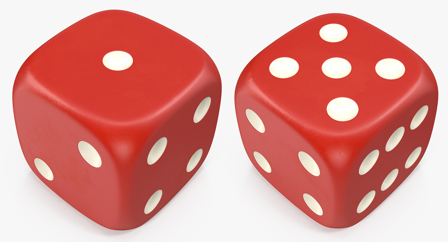 6 Edged Dice 3D