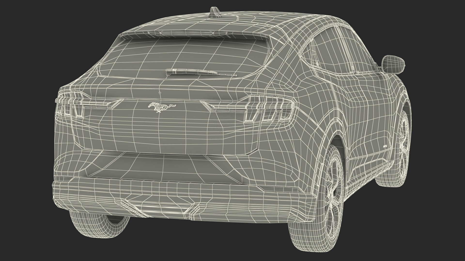 Mustang Mach-E 3D model