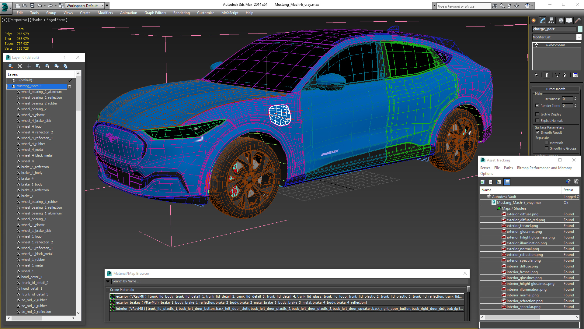 Mustang Mach-E 3D model