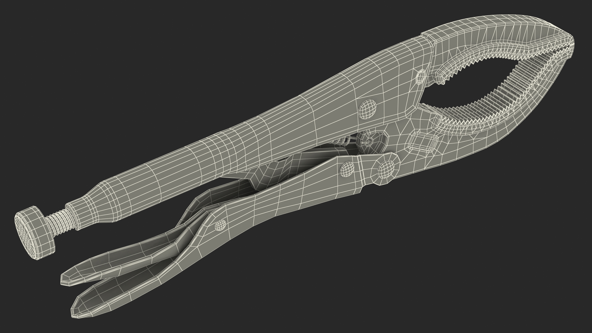 Vise Grip 12LC 3D model