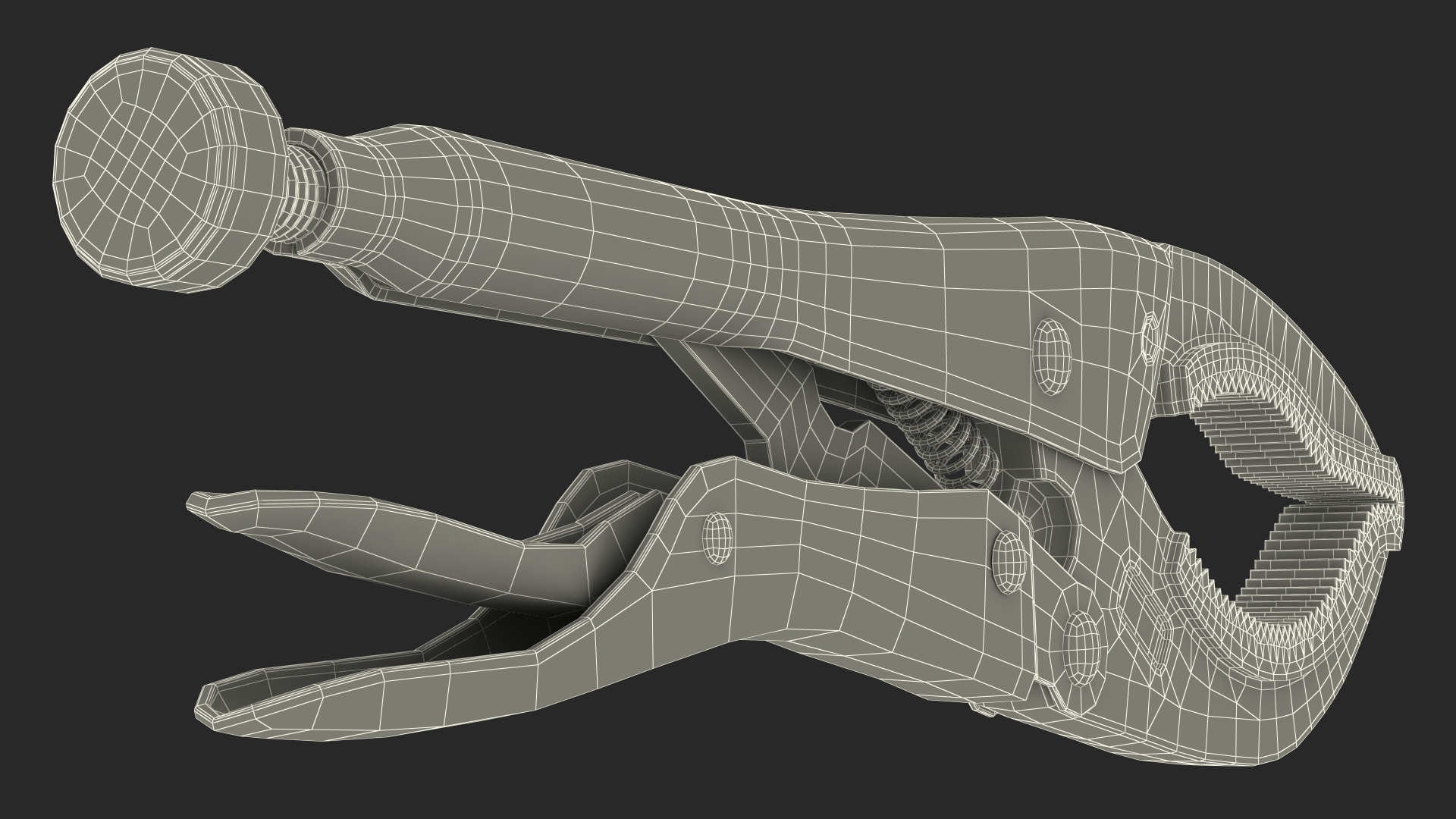 Vise Grip 12LC 3D model