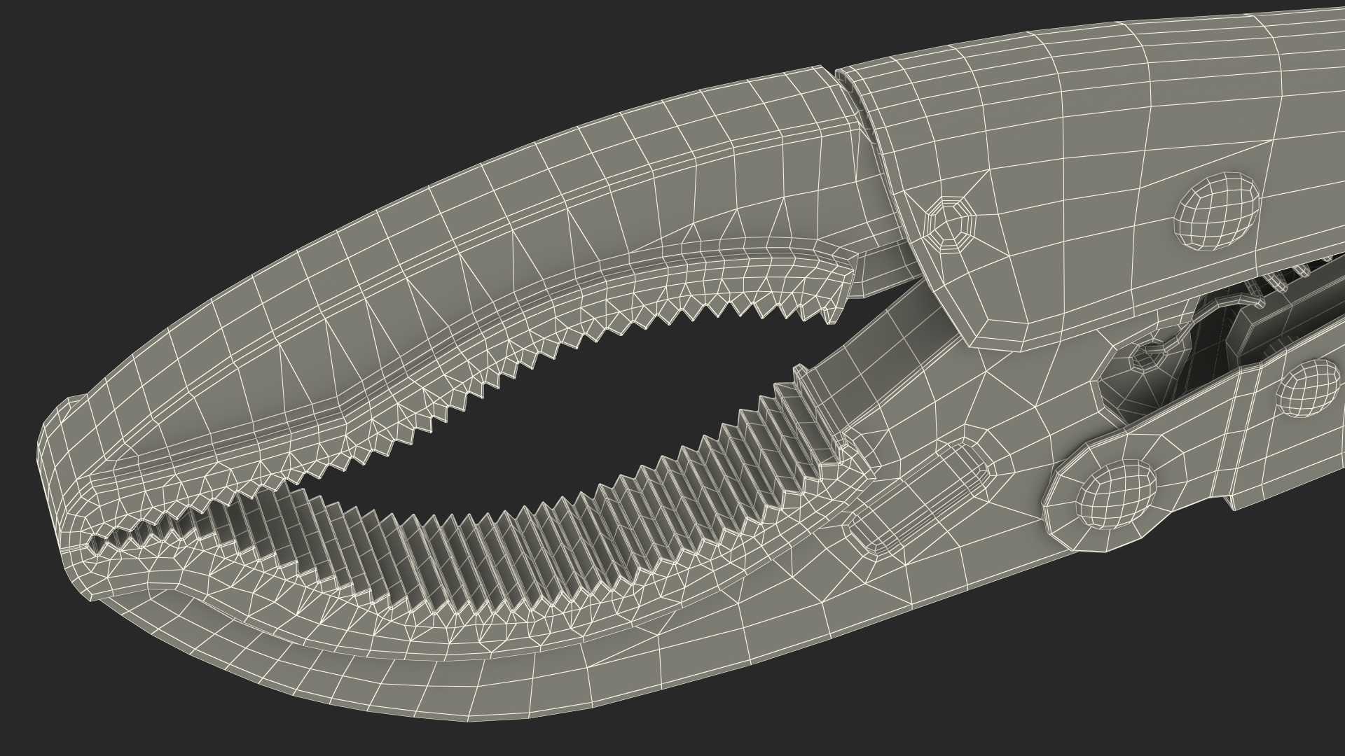 Vise Grip 12LC 3D model