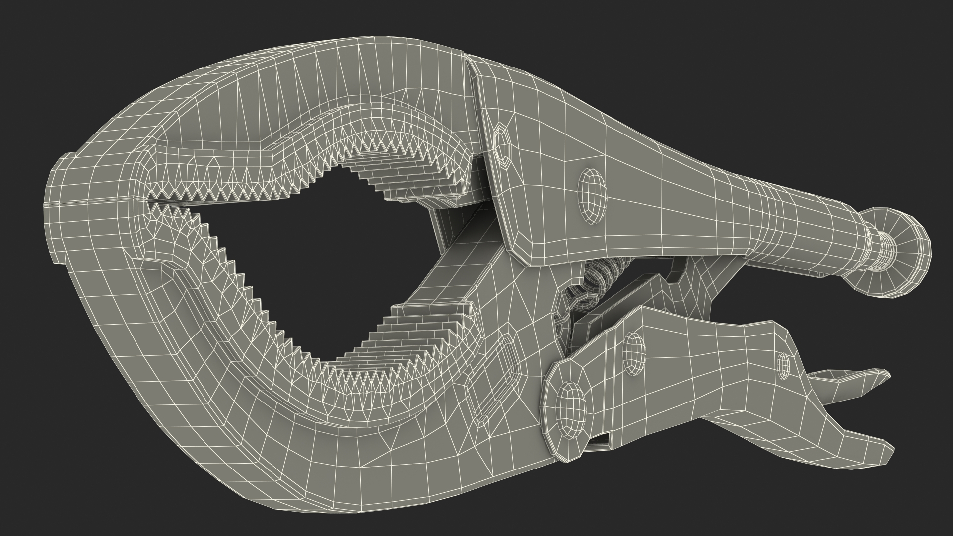 Vise Grip 12LC 3D model