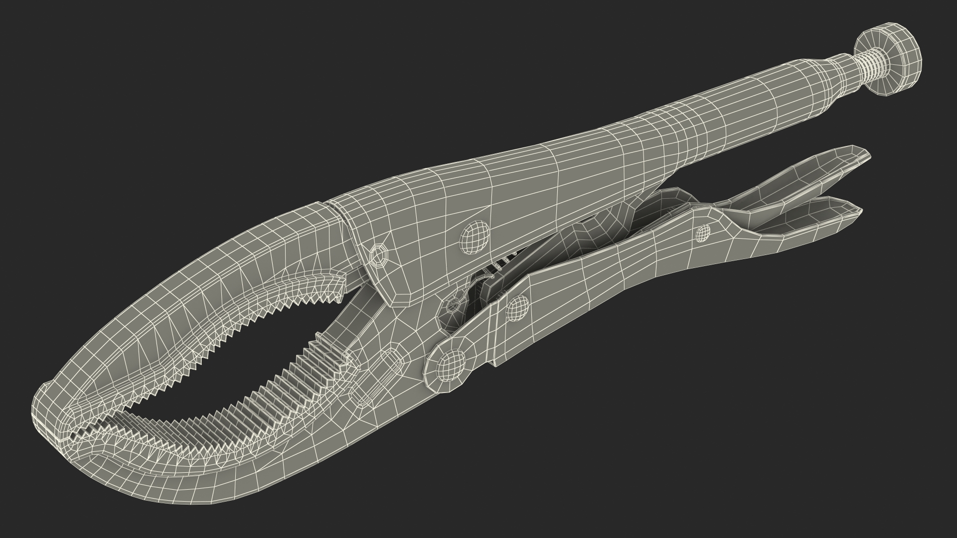 Vise Grip 12LC 3D model