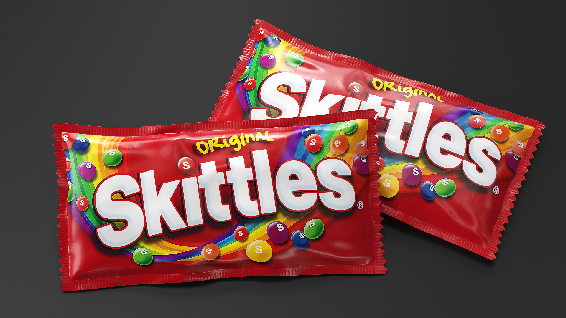 3D model Skittles Original Package