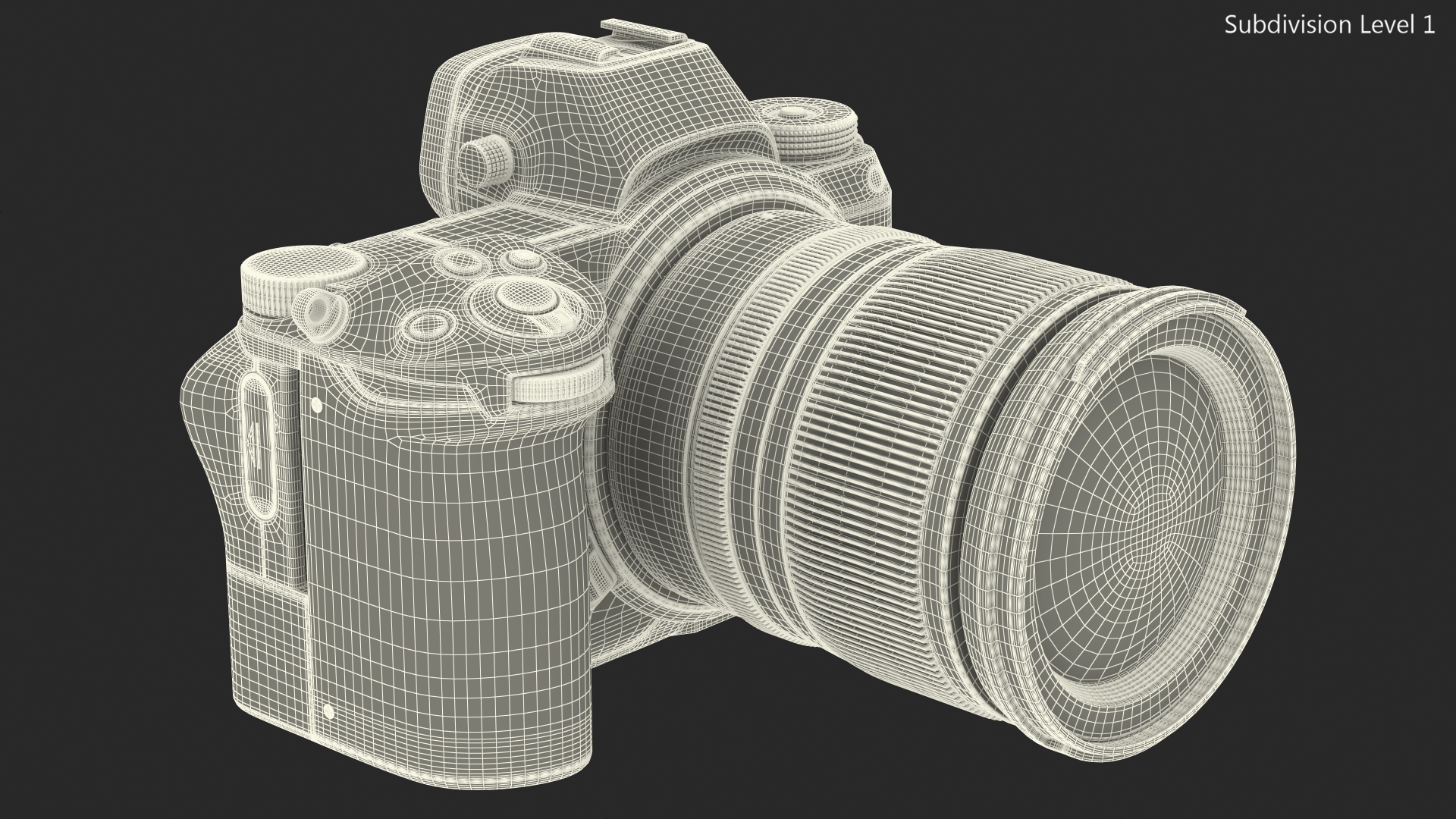 Nikon Z7 with Nikon Z 24 70mm f4 S Lens 3D model