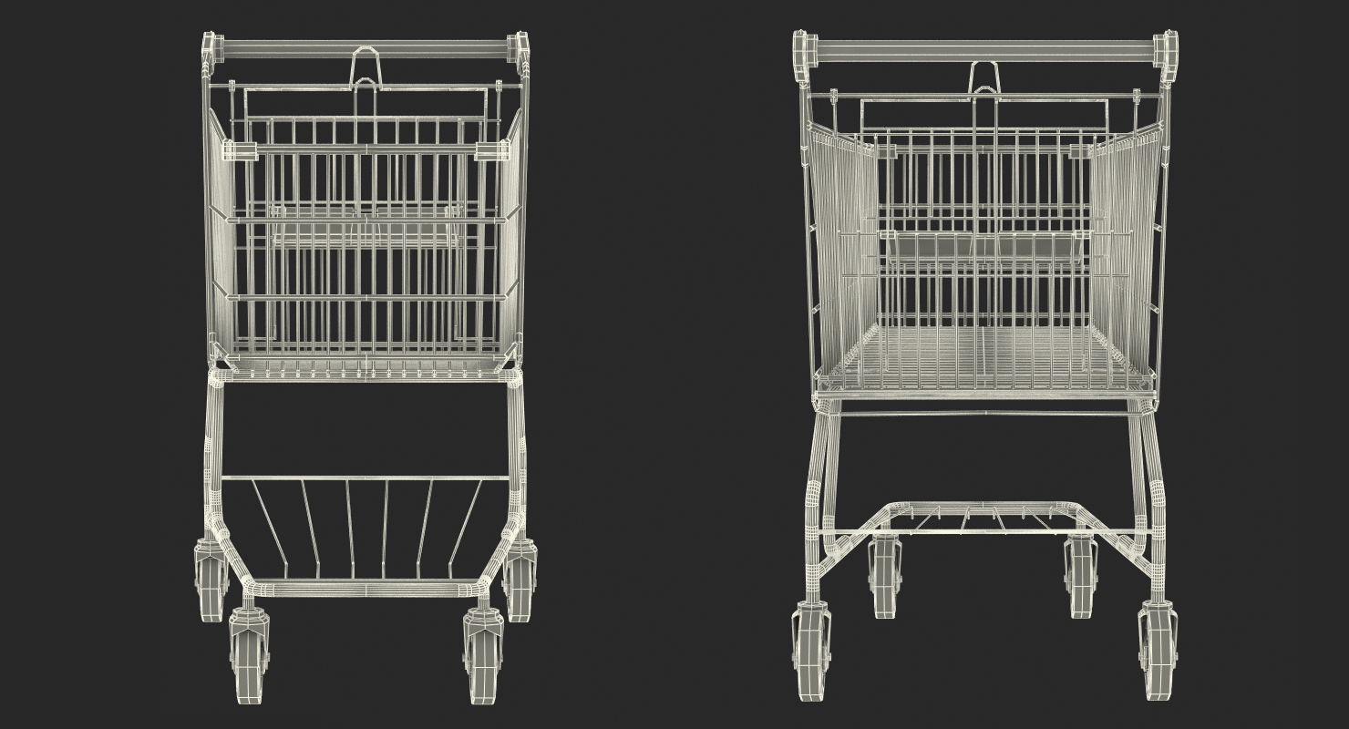 3D Shopping Trolley