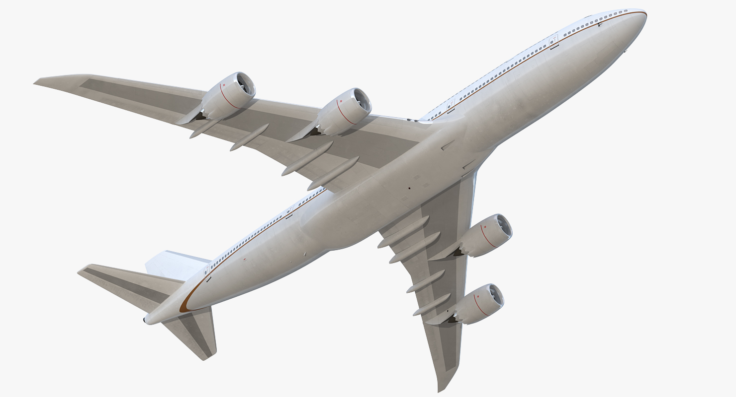 3D Boeing 747 8I Generic