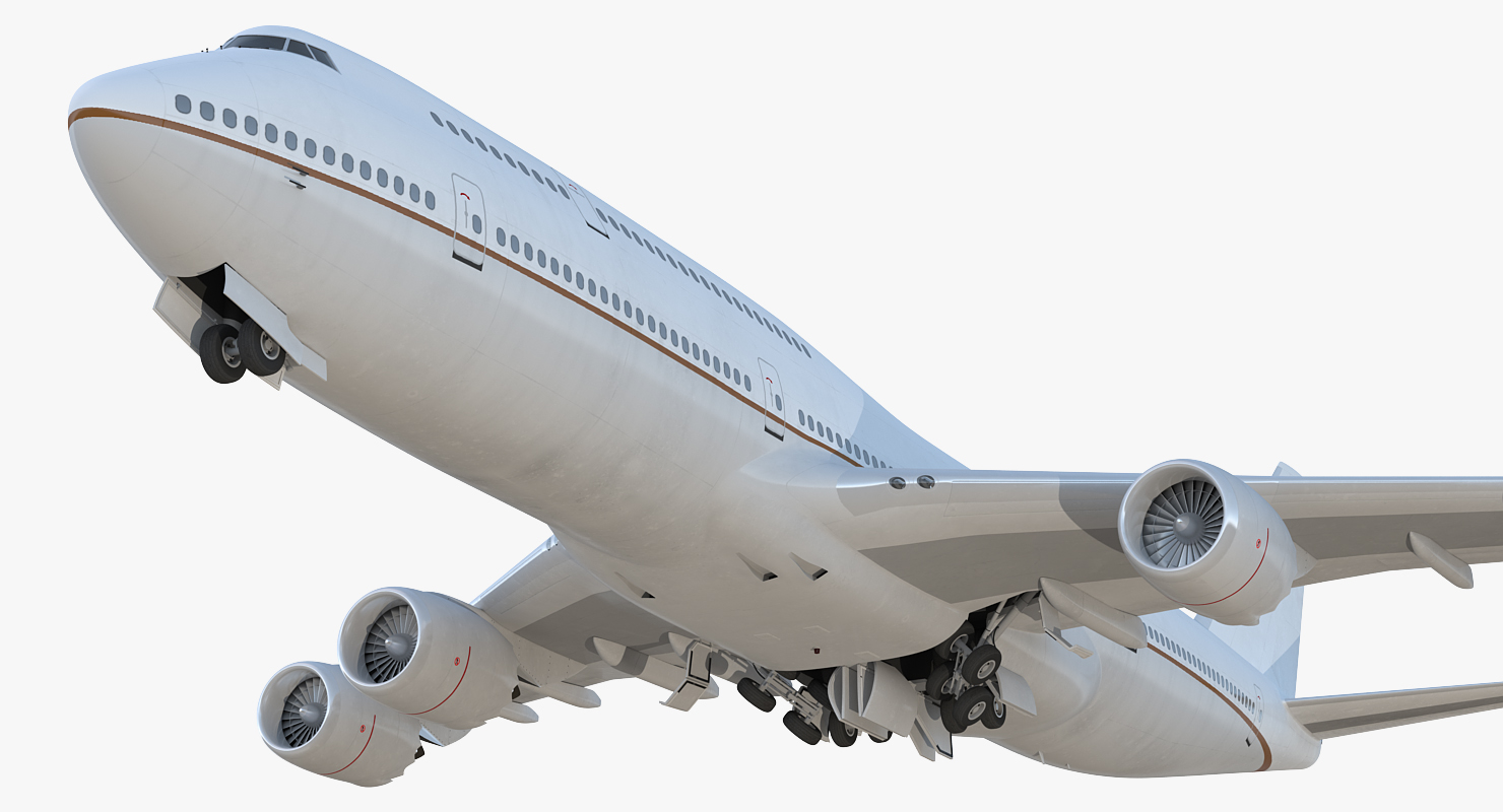 3D Boeing 747 8I Generic