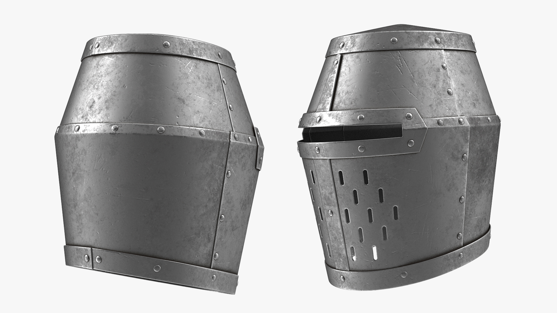 3D model Crusader Helmet