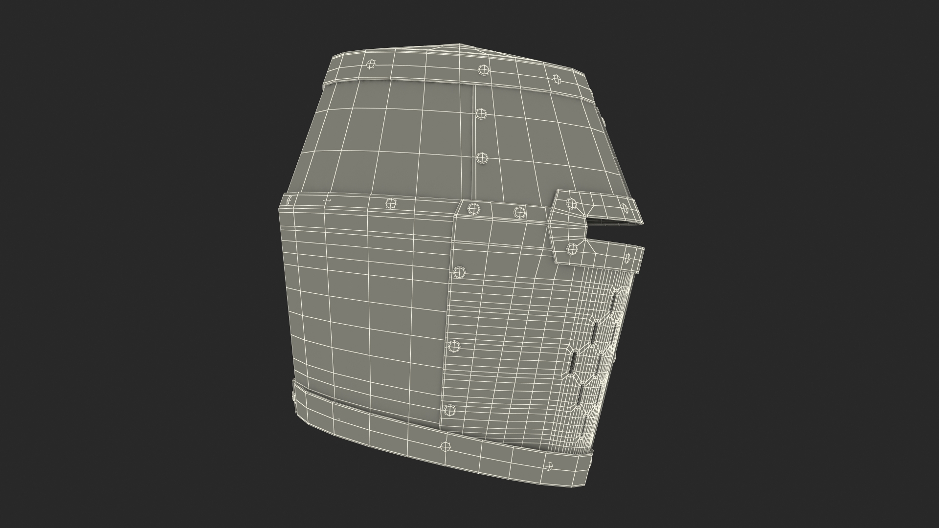 3D model Crusader Helmet