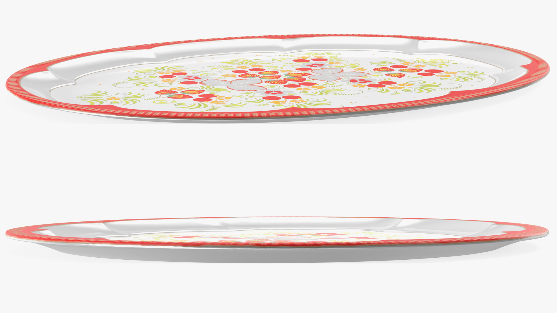 Vintage Soviet Tray 3D model