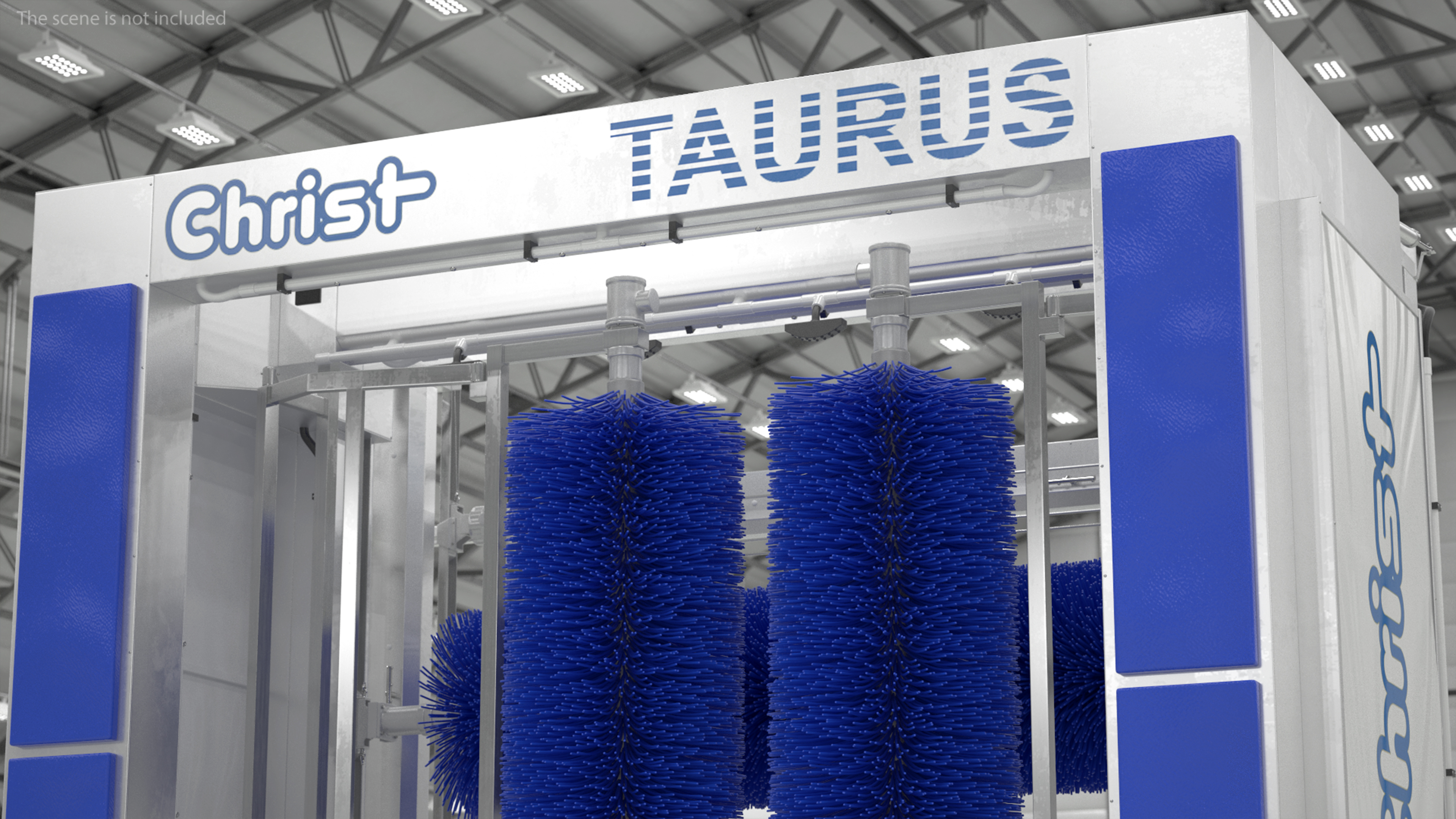 TAURUS Automatic Truck Wash Rigged 3D model