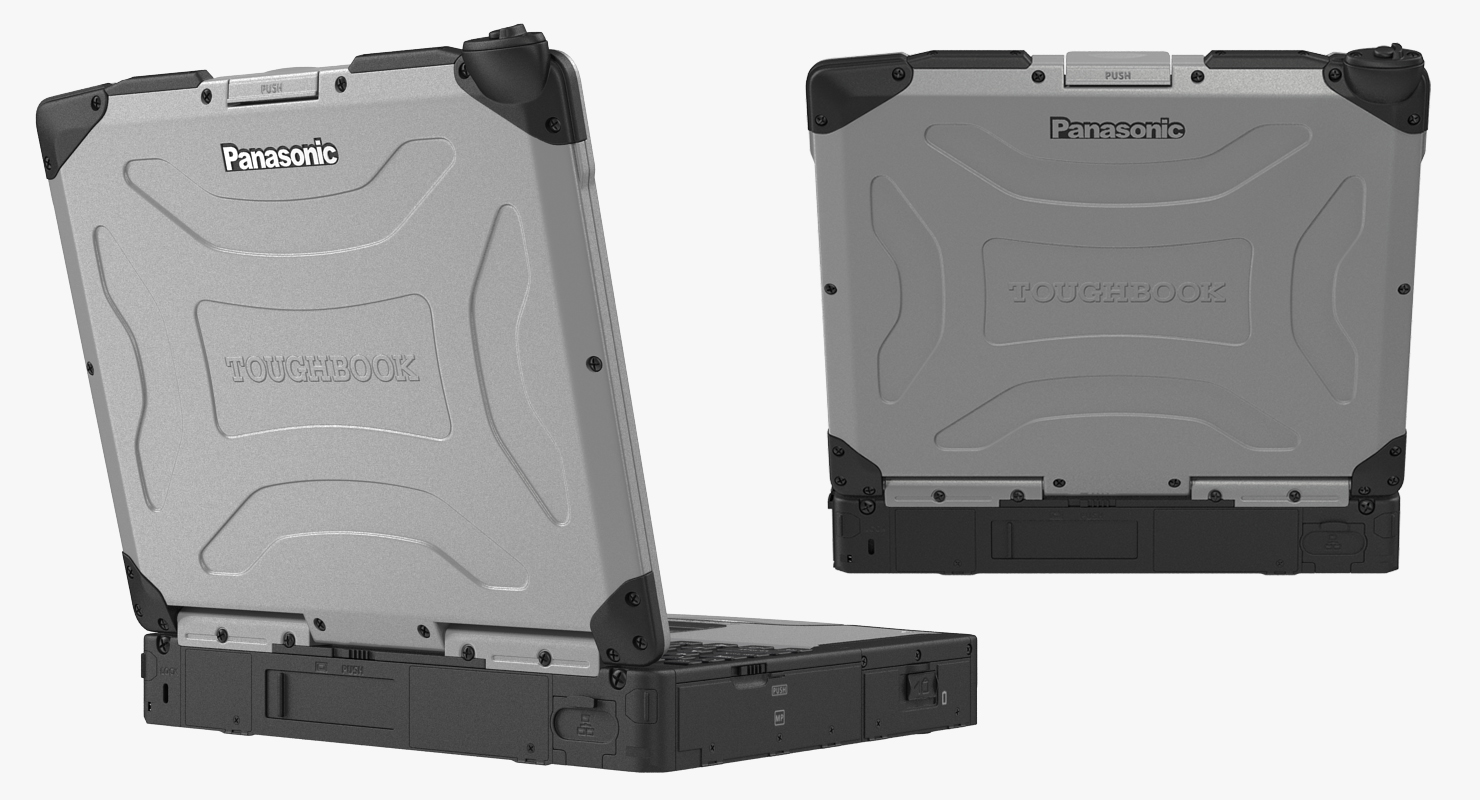 3D Panasonic Toughbook Rigged