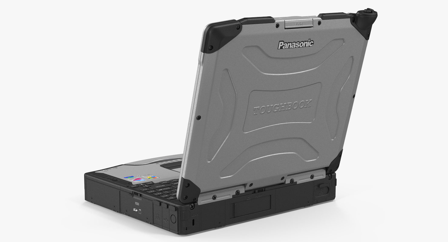 3D Panasonic Toughbook Rigged