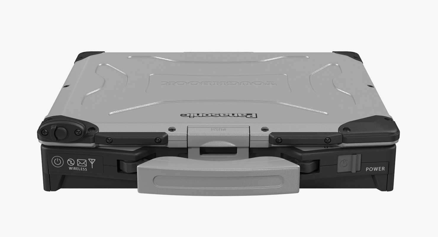 3D Panasonic Toughbook Rigged