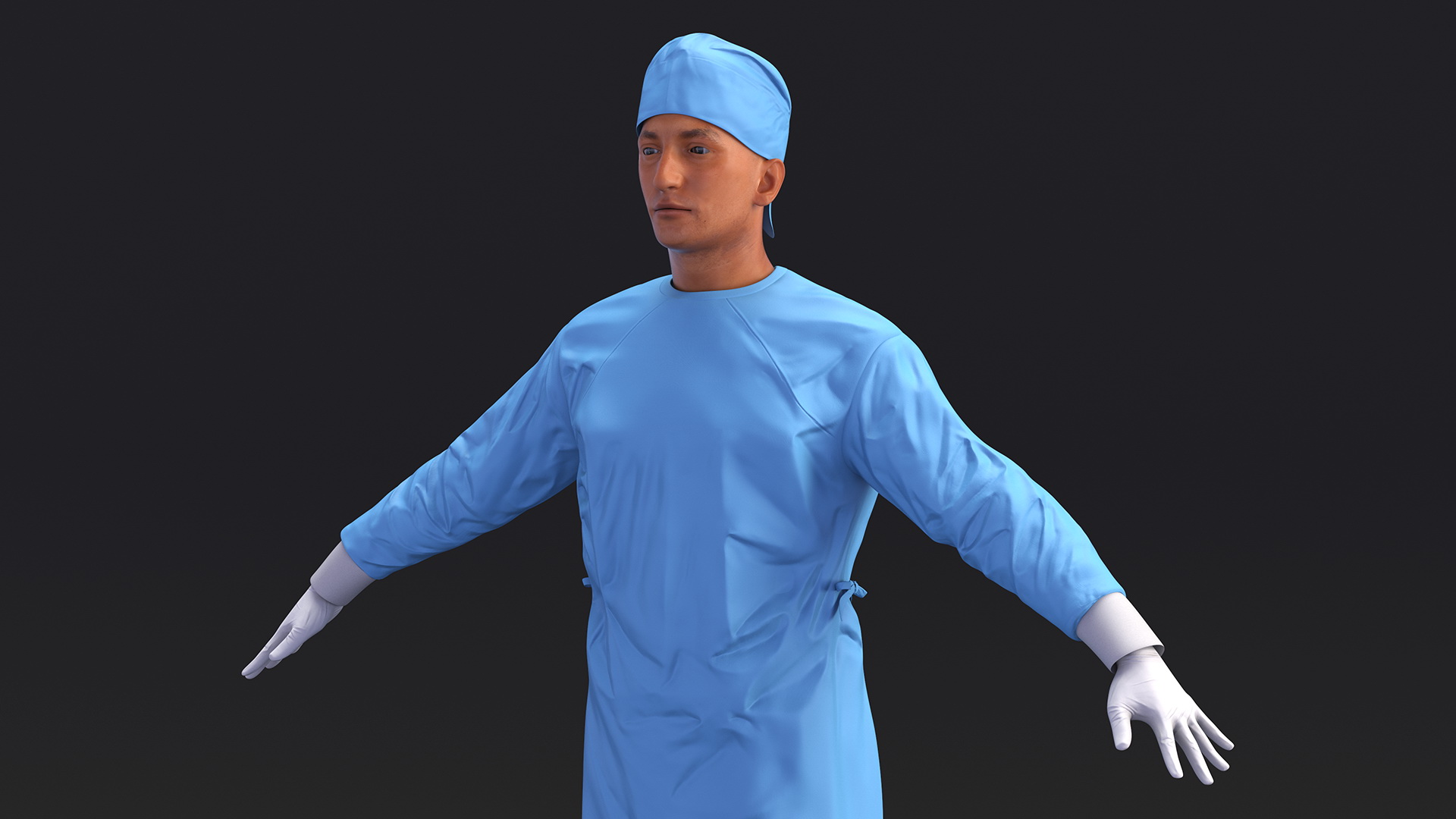 Male Surgeon 3D