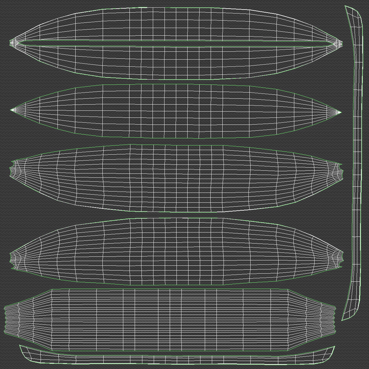 3D model Inflatable Kayak 2 Person