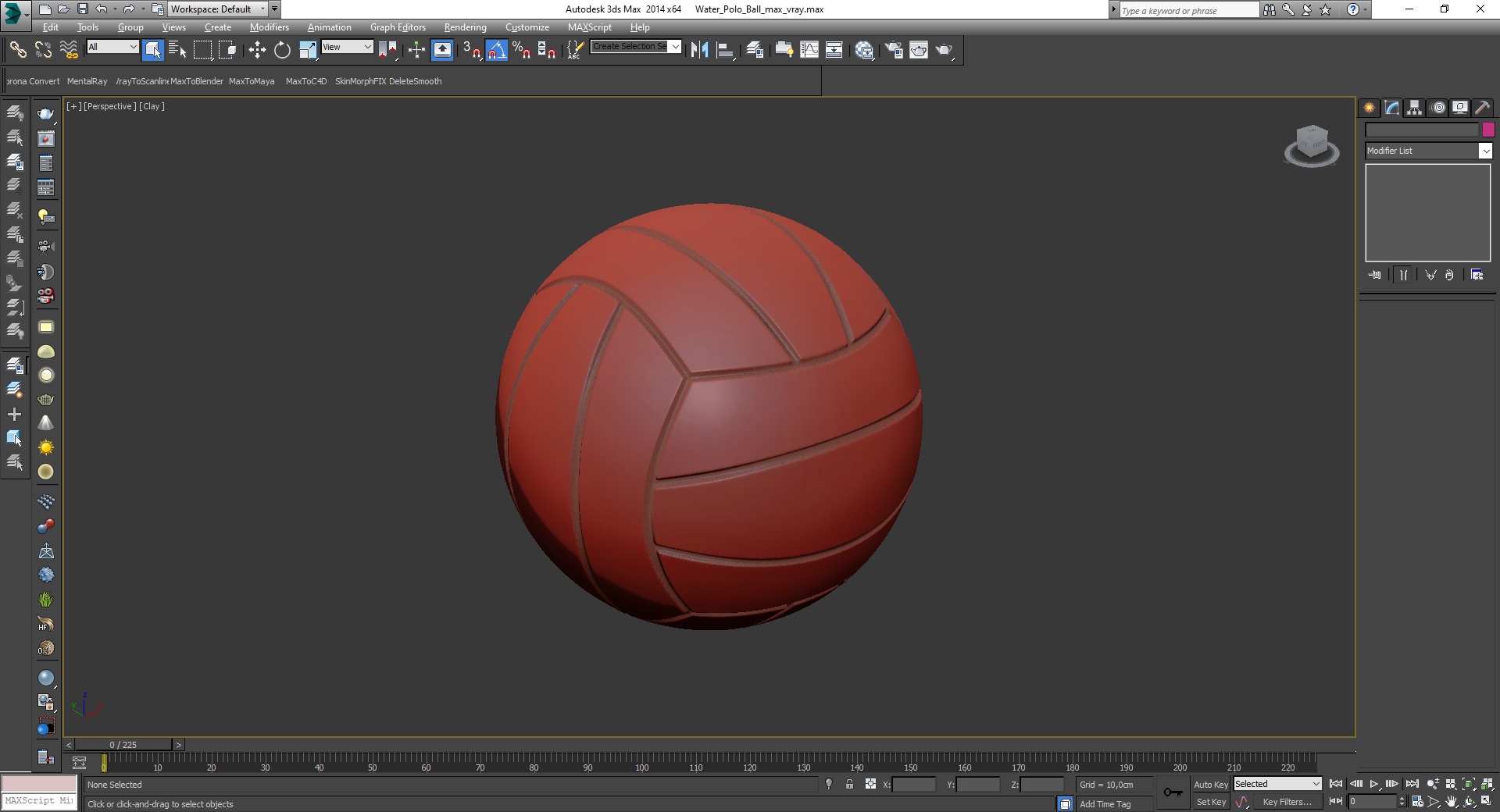 3D Water Polo Ball for 3D Print model