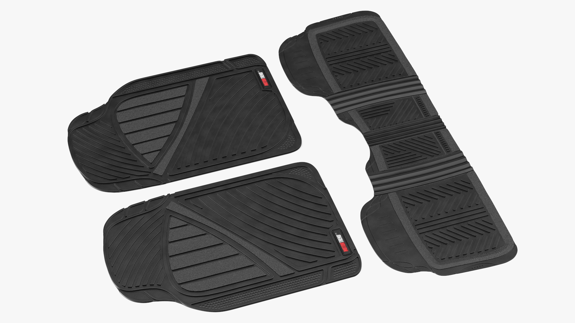 3D Rubber Car Floor Mats Motor Trend model