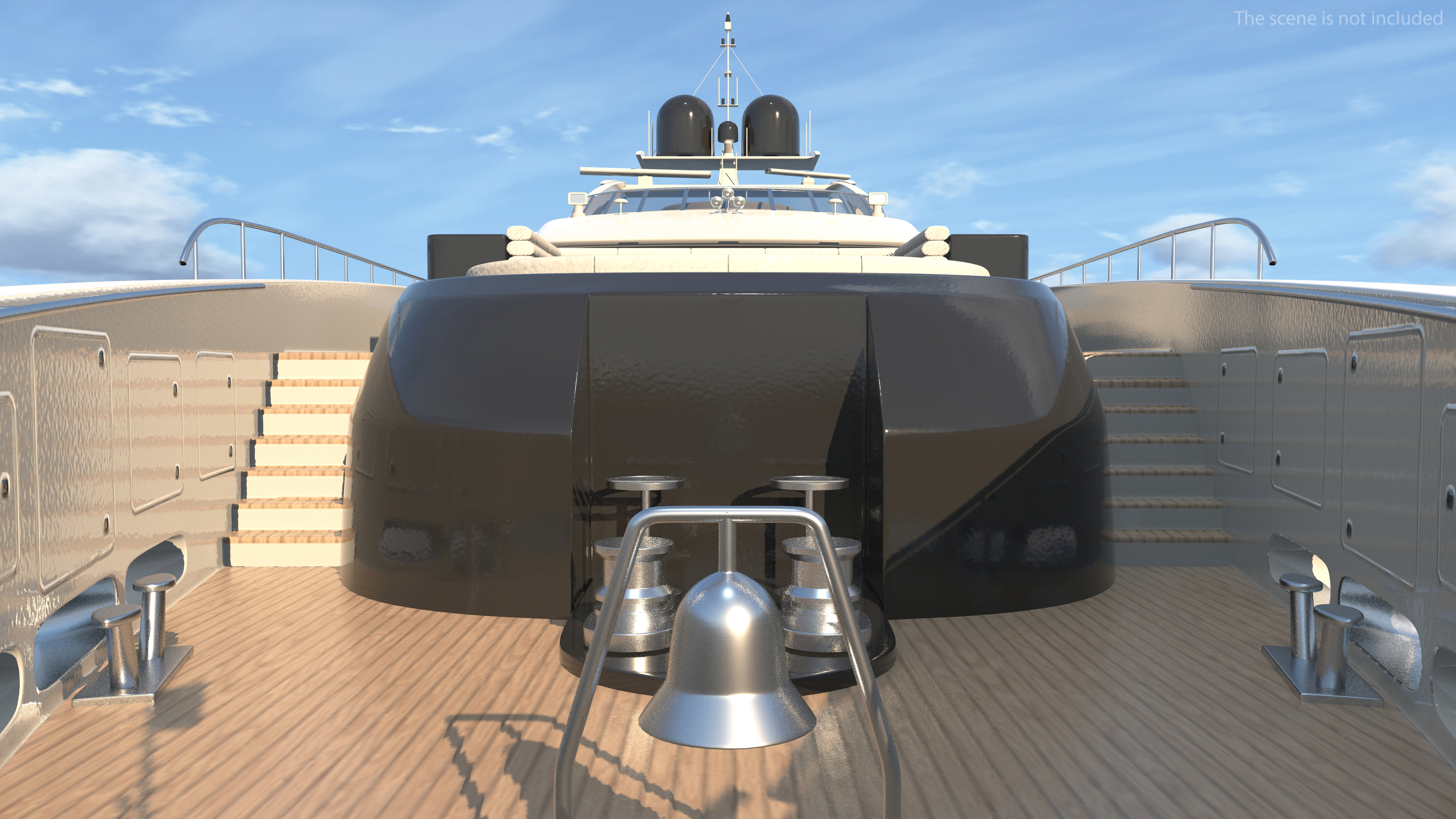 3D Bliss Motor Mega Yacht for Travel model